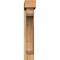 Ekena Millwork Legacy Block Rough Sawn Bracket w/ Offset Brace, Western Red Cedar, 6"W x 26"D x 34"H BKT0604X26X34LEC05RWR - alternate 2
